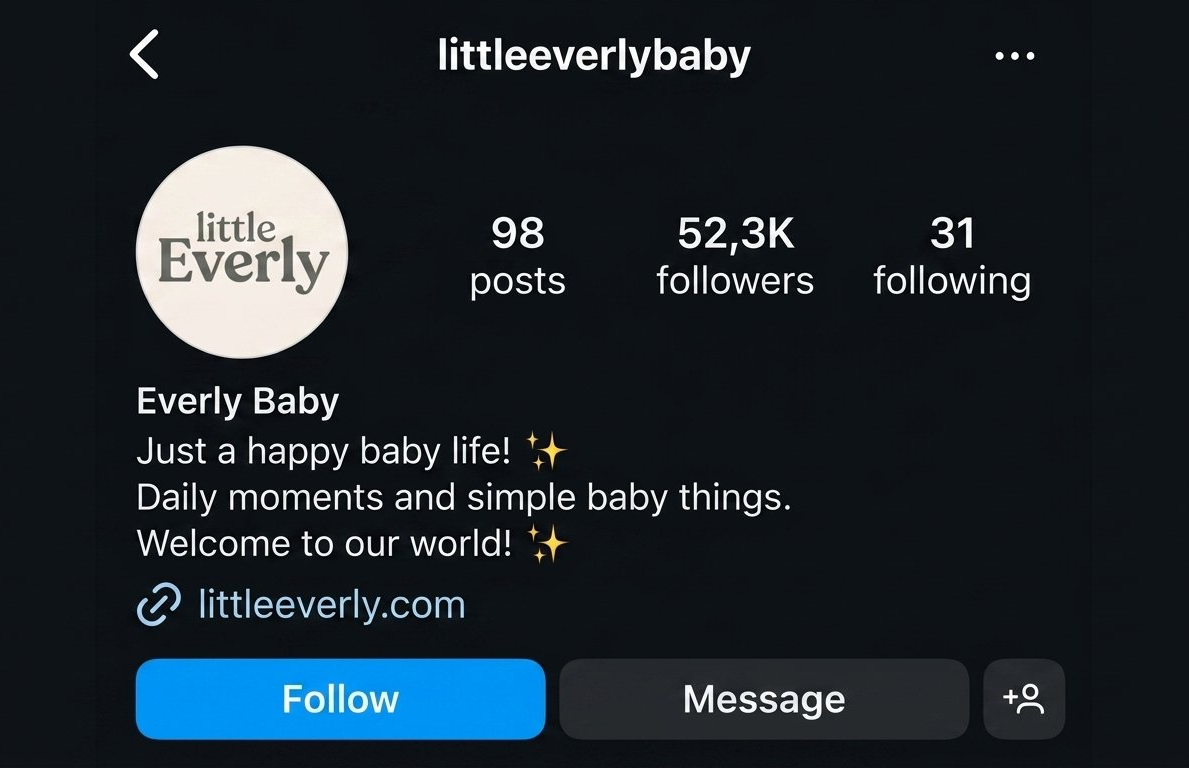 Little Everly Baby — Before